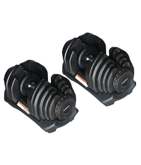 Adjustable Rubber Coated Dumbbell
