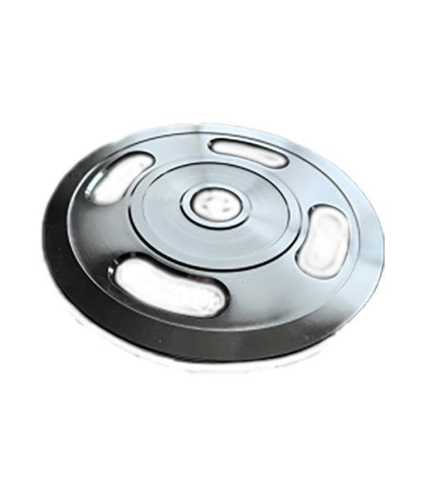 4 Hole Chrome Plate