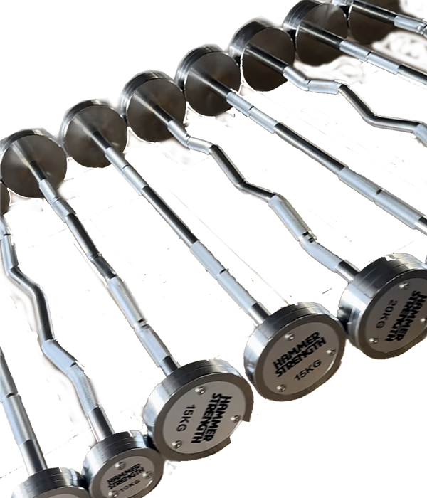 3 Screws Chrome Barbell  (Straight/Curl)    