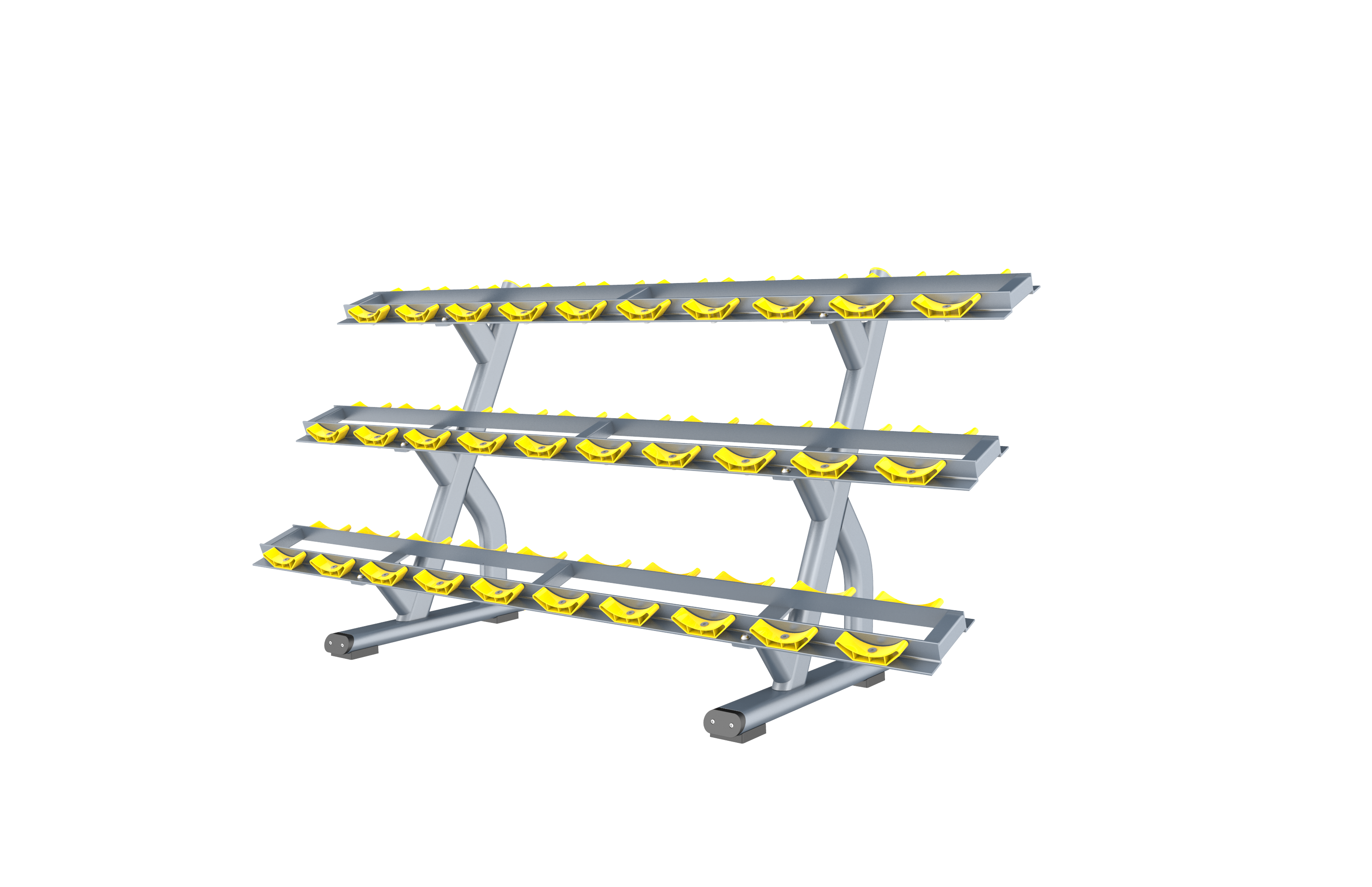 3 Lines Dumbell Rack