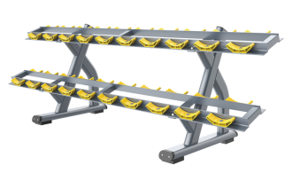 Two Layer Dumbell Rack